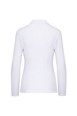 Antibakterielles Langarm-Polo für Frauen