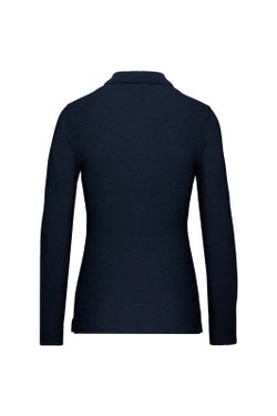 Antibakterielles Langarm-Polo für Frauen