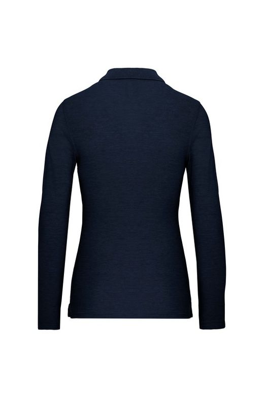 Antibakterielles Langarm-Polo für Frauen