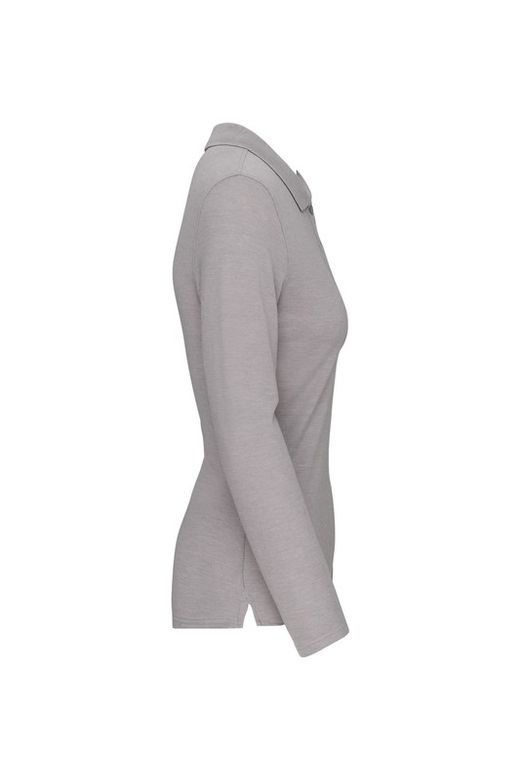 Antibakterielles Langarm-Polo für Frauen