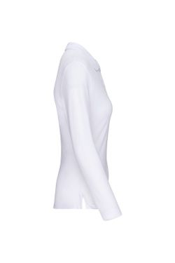 Antibakterielles Langarm-Polo für Frauen