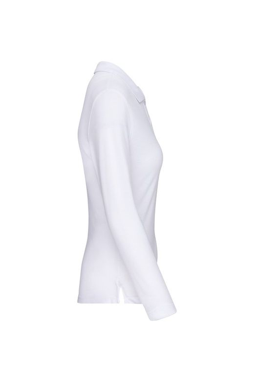 Antibakterielles Langarm-Polo für Frauen