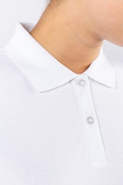 Antibakterielles Langarm-Polo für Frauen