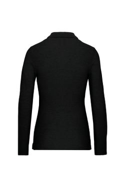 Antibakterielles Langarm-Polo für Frauen