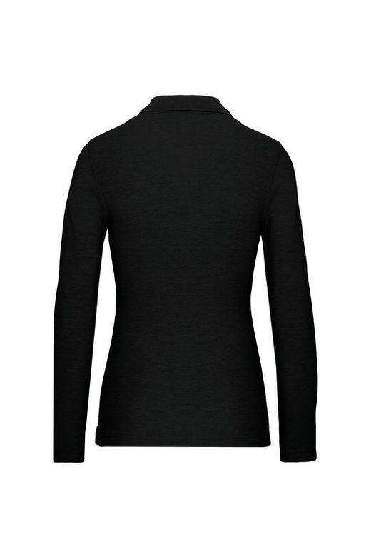 Antibakterielles Langarm-Polo für Frauen