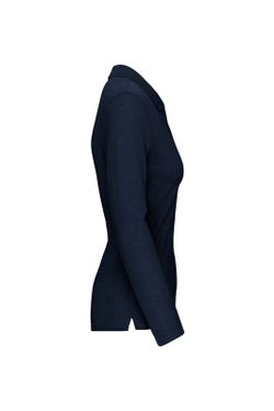 Antibakterielles Langarm-Polo für Frauen