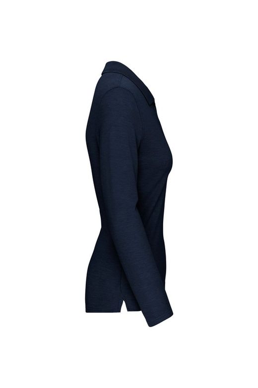 Antibakterielles Langarm-Polo für Frauen