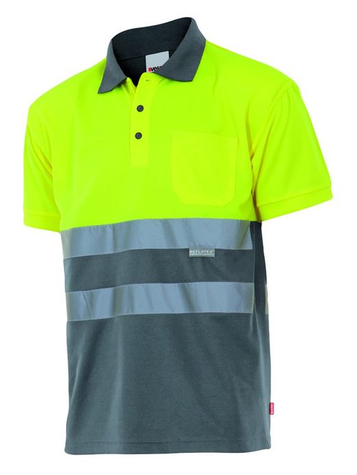 Polo bicolor mc av Velilla 173