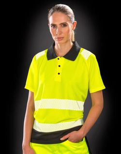 Polo camisa de seguridad reciclada