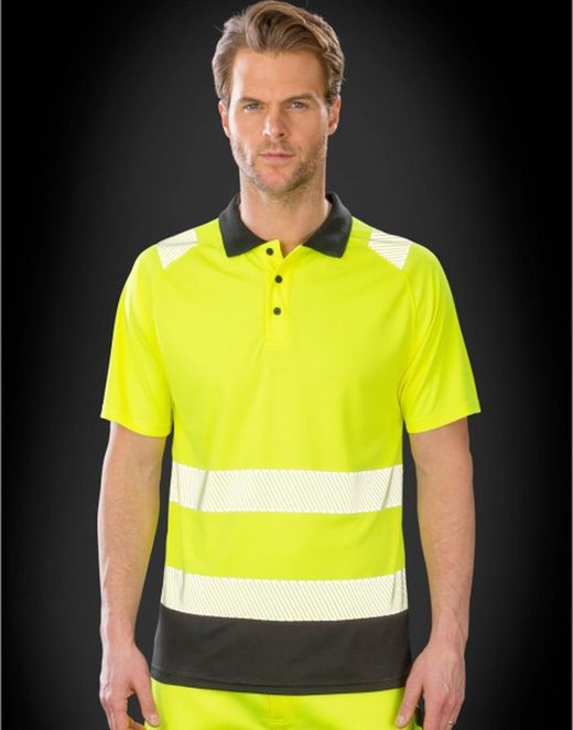 Recyceltes Sicherheitspoloshirt
