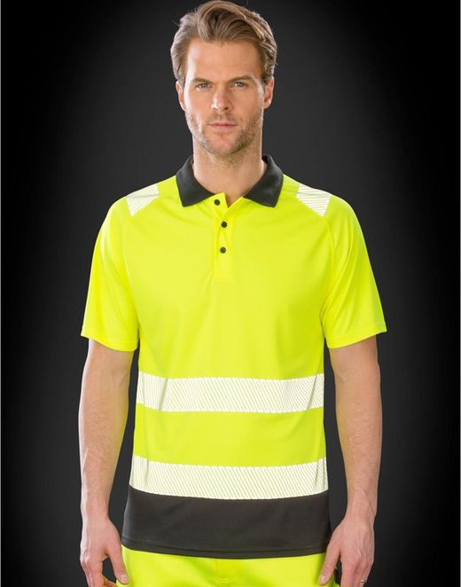 Recyceltes Sicherheitspoloshirt