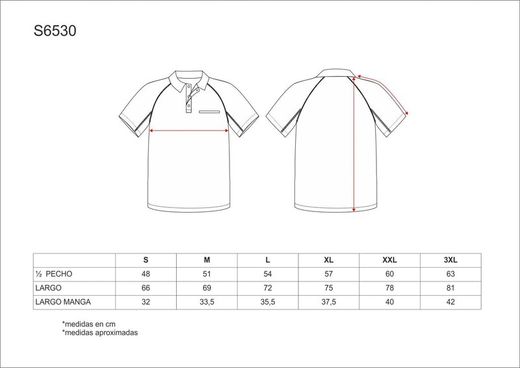 Polo combinado de manga corta en tejido técnico.  Blanco+Verde