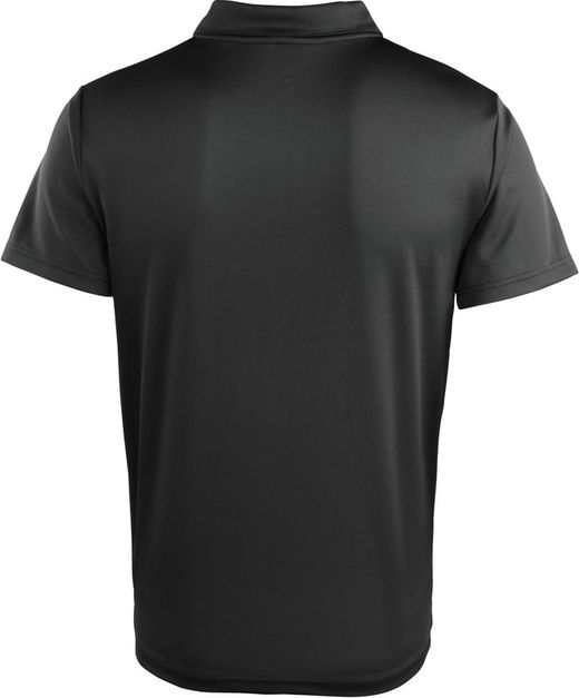 Polo Coolchecker con bottone a pressione