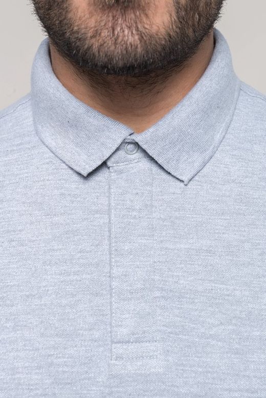 Kurzärmliges Druckknopfpolo für Männer