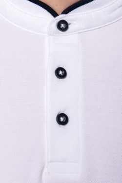 Kurzärmliges Poloshirt mit Stehkragen für Herren