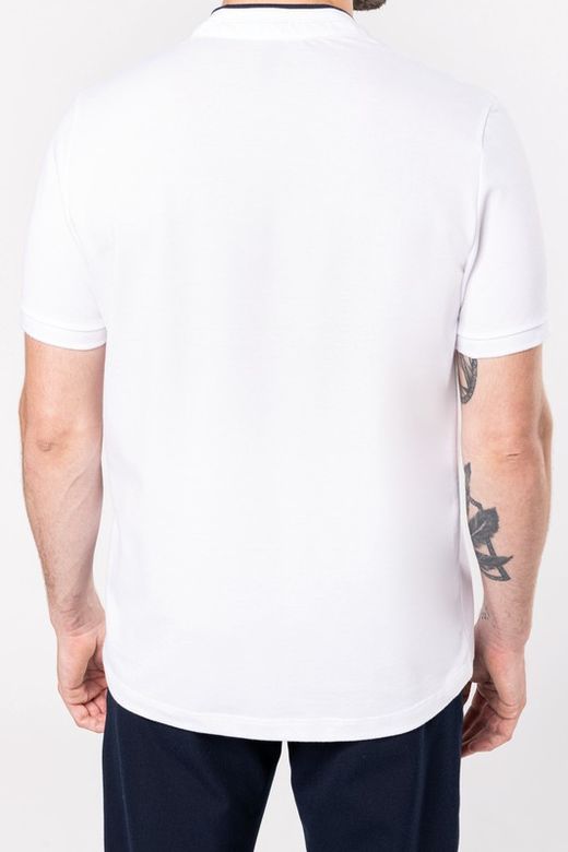 Kurzärmliges Poloshirt mit Stehkragen für Herren