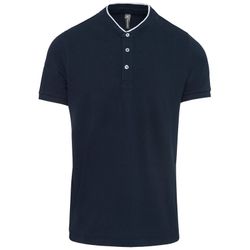 Kurzärmliges Poloshirt mit Stehkragen für Herren