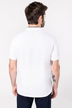 Kurzärmliges Poloshirt mit Stehkragen für Herren