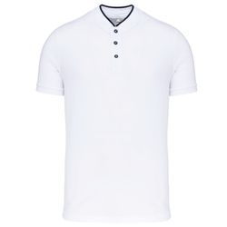 Kurzärmliges Poloshirt mit Stehkragen für Herren