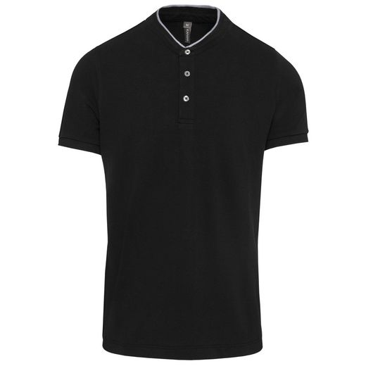 Kurzärmliges Poloshirt mit Stehkragen für Herren