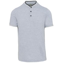 Kurzärmliges Poloshirt mit Stehkragen für Herren