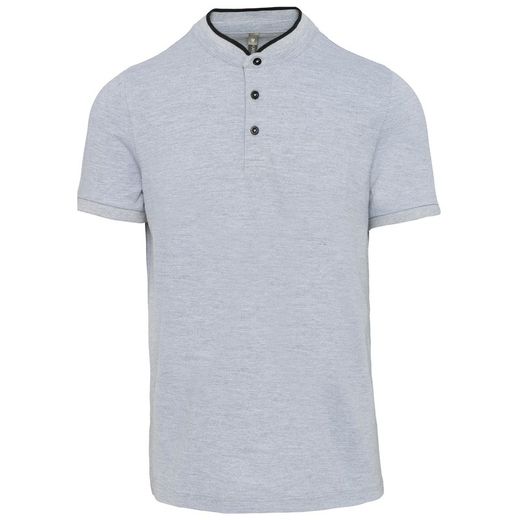 Kurzärmliges Poloshirt mit Stehkragen für Herren