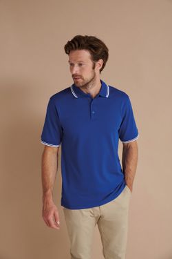 Polo Cool Plus® Con Ribete