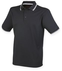 Cool Plus® Poloshirt mit Besatz
