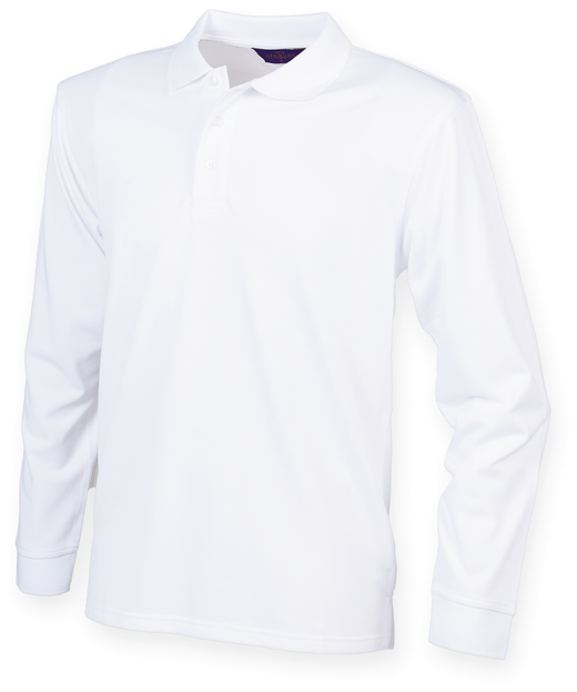 Unisex Coolplus® Long-Sleeved Polo Shirt