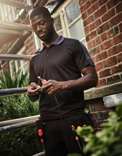 Coolweave Kontrastpolo
