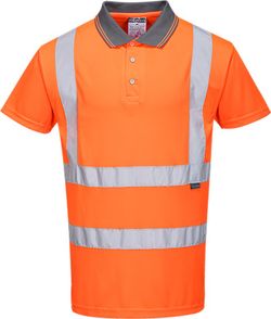 Polo de manga corta de alta visibilidad  RIS