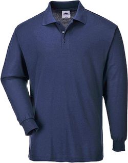 Genoa Langarm Polo-Shirt