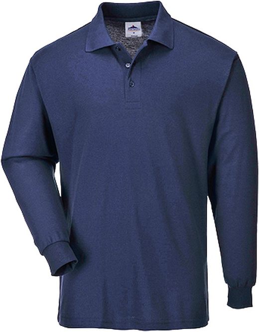 Genoa Langarm Polo-Shirt