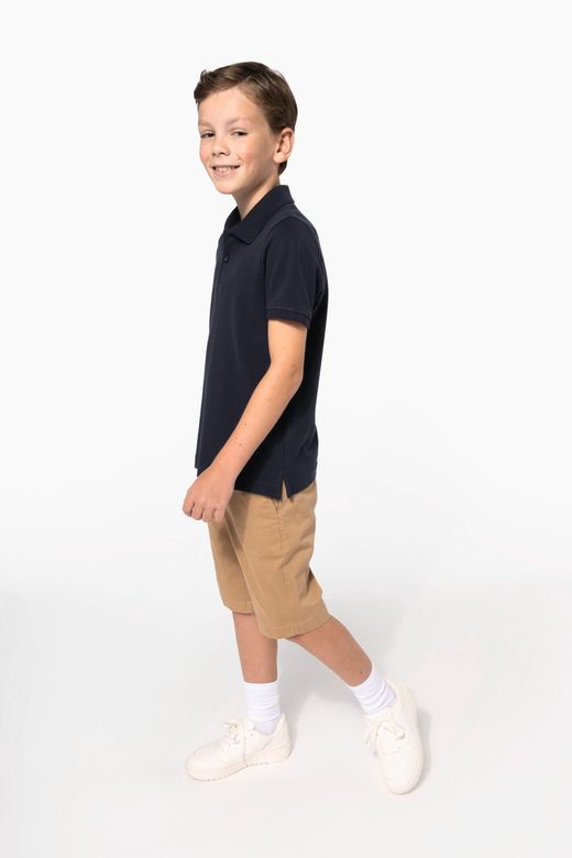 Piquépolohemd Bio180 Kind