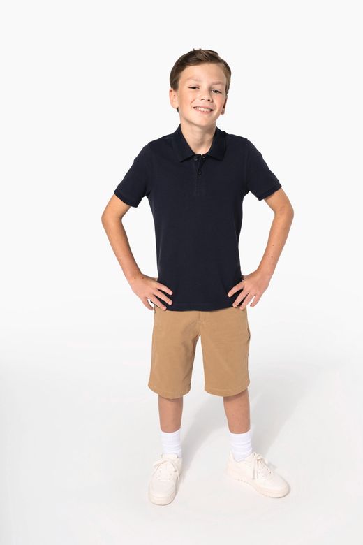 Piquépolohemd Bio180 Kind