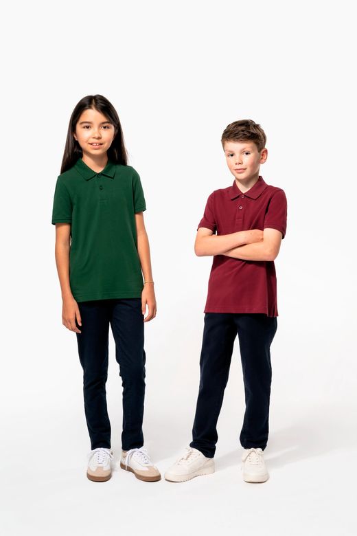 Piquépolohemd Bio180 Kind