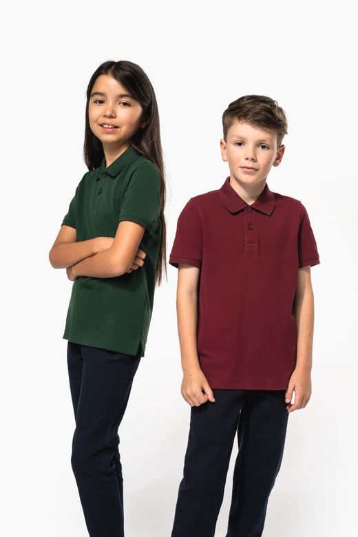 Piquépolohemd Bio180 Kind