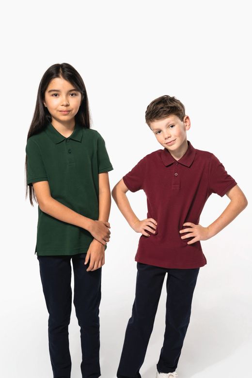 Piquépolohemd Bio180 Kind