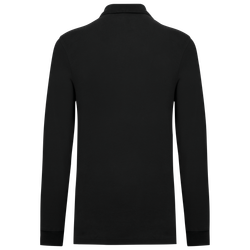 Herren Piqué-Polohemd lange Ärmel Bio-180