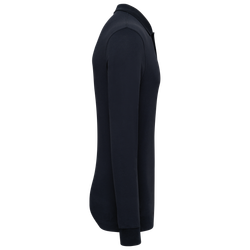 Herren Piqué-Polohemd lange Ärmel Bio-180