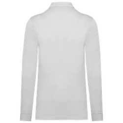 Herren Piqué-Polohemd lange Ärmel Bio-180