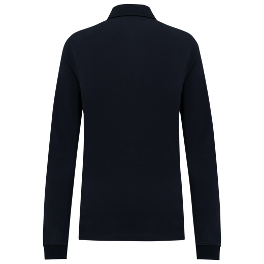 Damen Piqué-Polohemd lange Ärmel Bio180