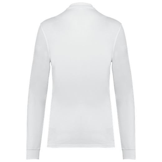 Damen Piqué-Polohemd lange Ärmel Bio180