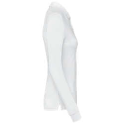Damen Piqué-Polohemd lange Ärmel Bio180