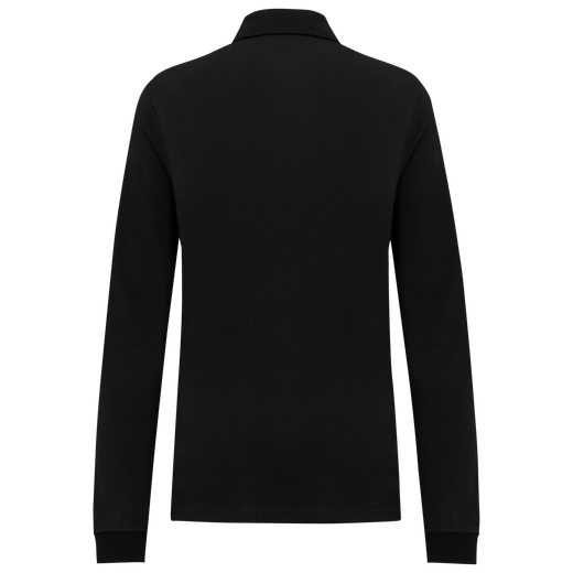 Damen Piqué-Polohemd lange Ärmel Bio180