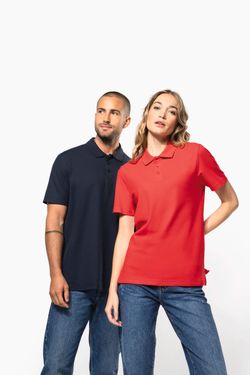 Polo de punto piqué unisex