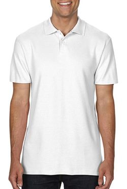 Polo doble piqué Softstyle® hombre