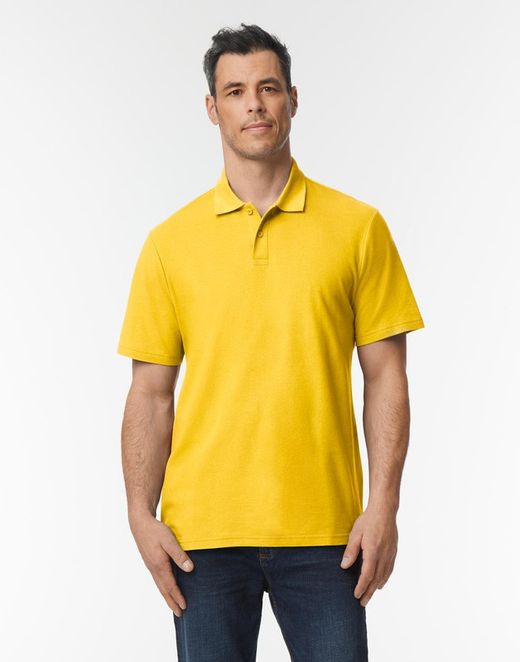 Polo doble piqué Softstyle® hombre