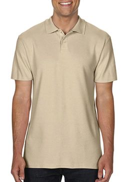 Polo doble piqué Softstyle® hombre