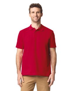 Polo doble piqué Softstyle® hombre